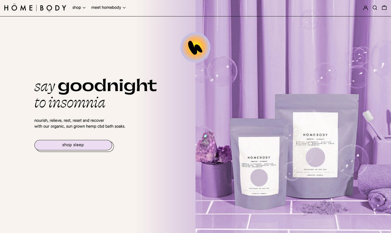 Pre-built Shopify Section Design - Homebody - By Studio Plush
