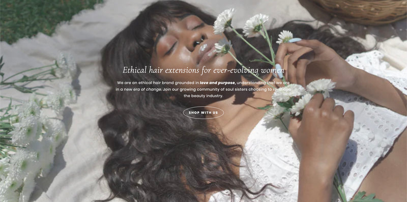 Pre-built Shopify Section Design - Ayune Hair
