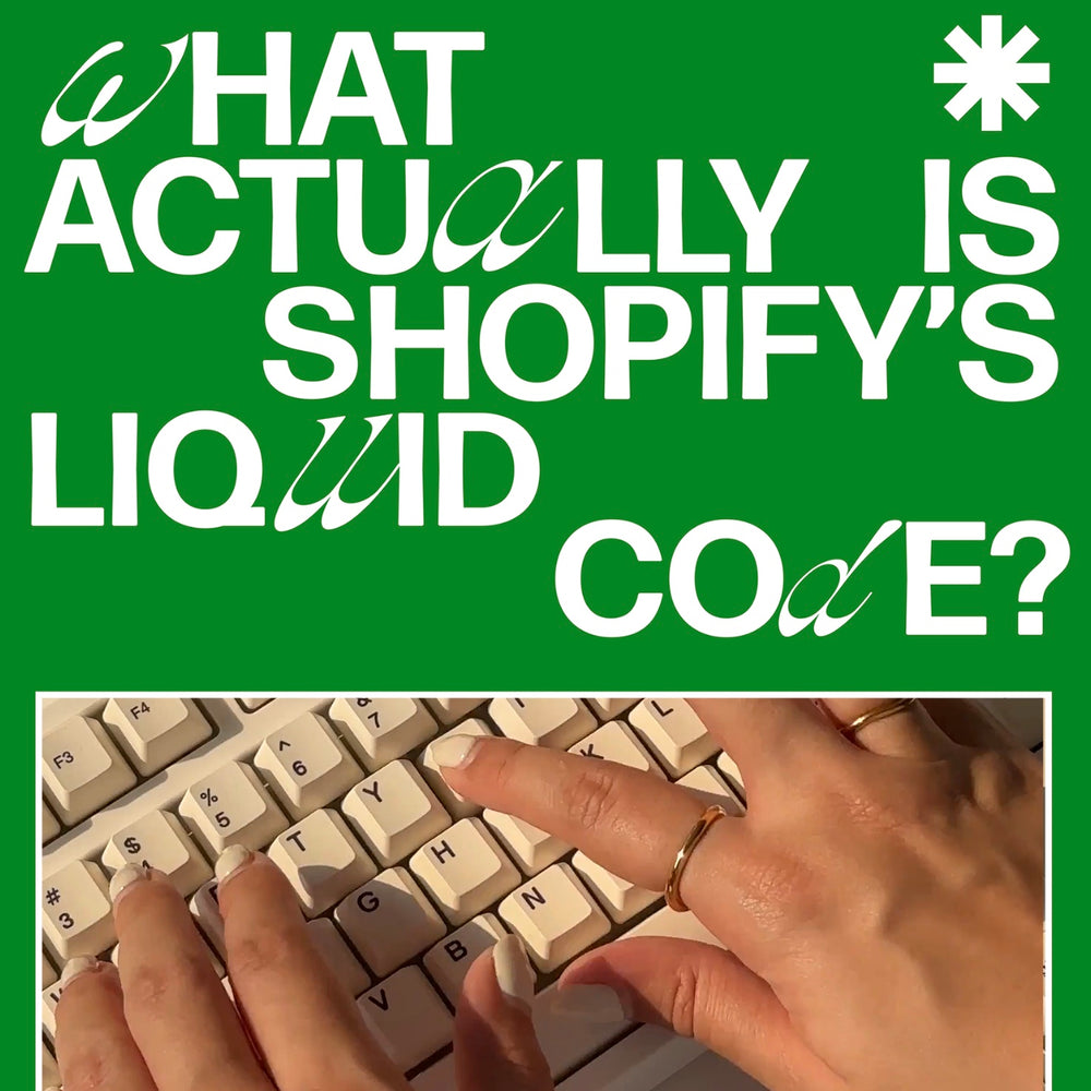 What actually is Shopify's Liquid code?