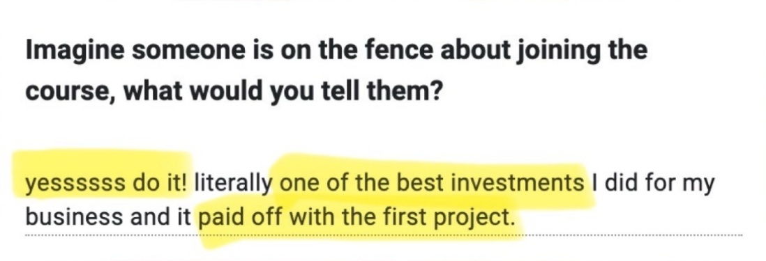 Yessss do it! Literallly one of the best investments I did for my business and it paid off with the first project.