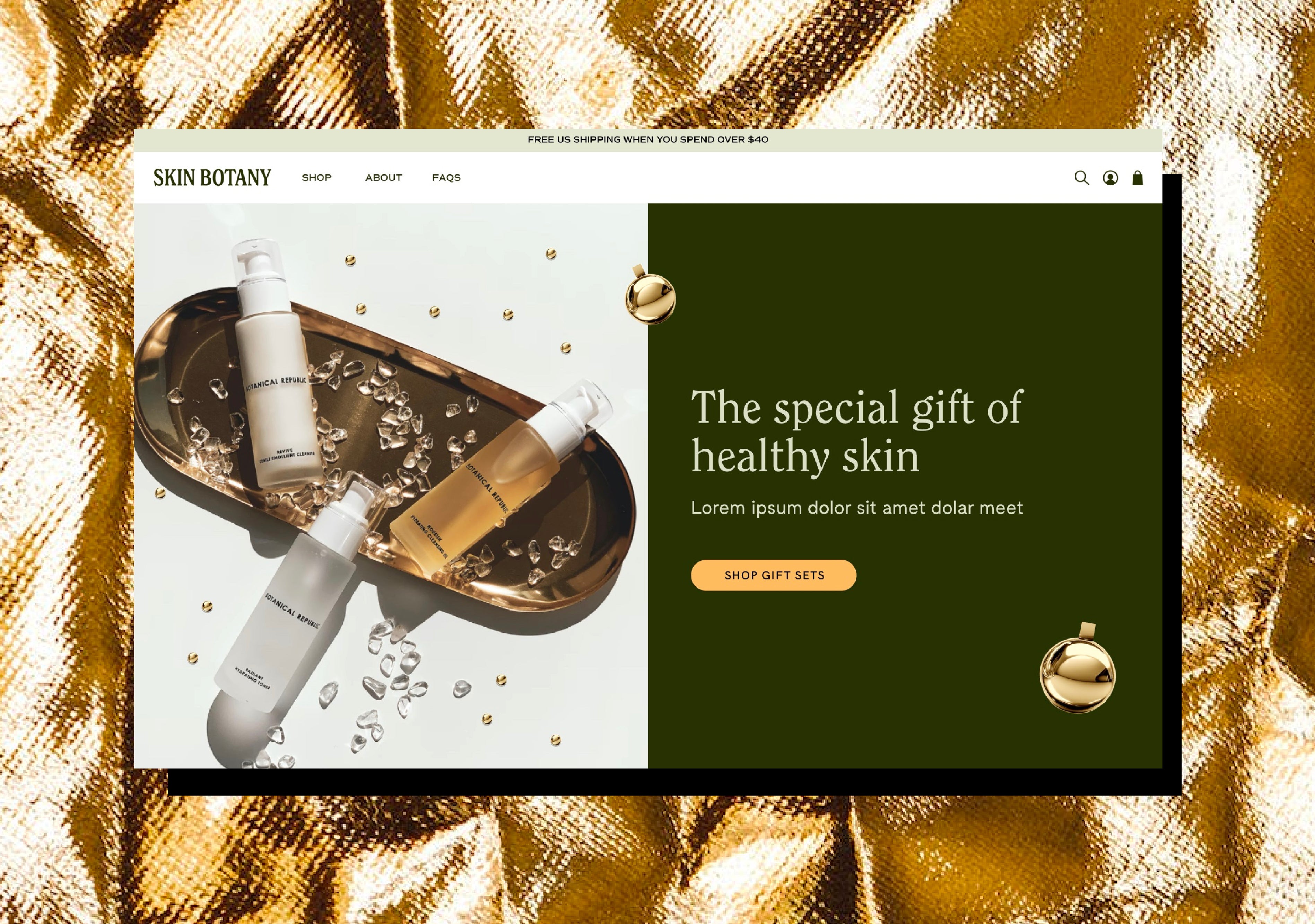 Pre-built Shopify Section Template: Text & Image/Video Split - Luna Templates
