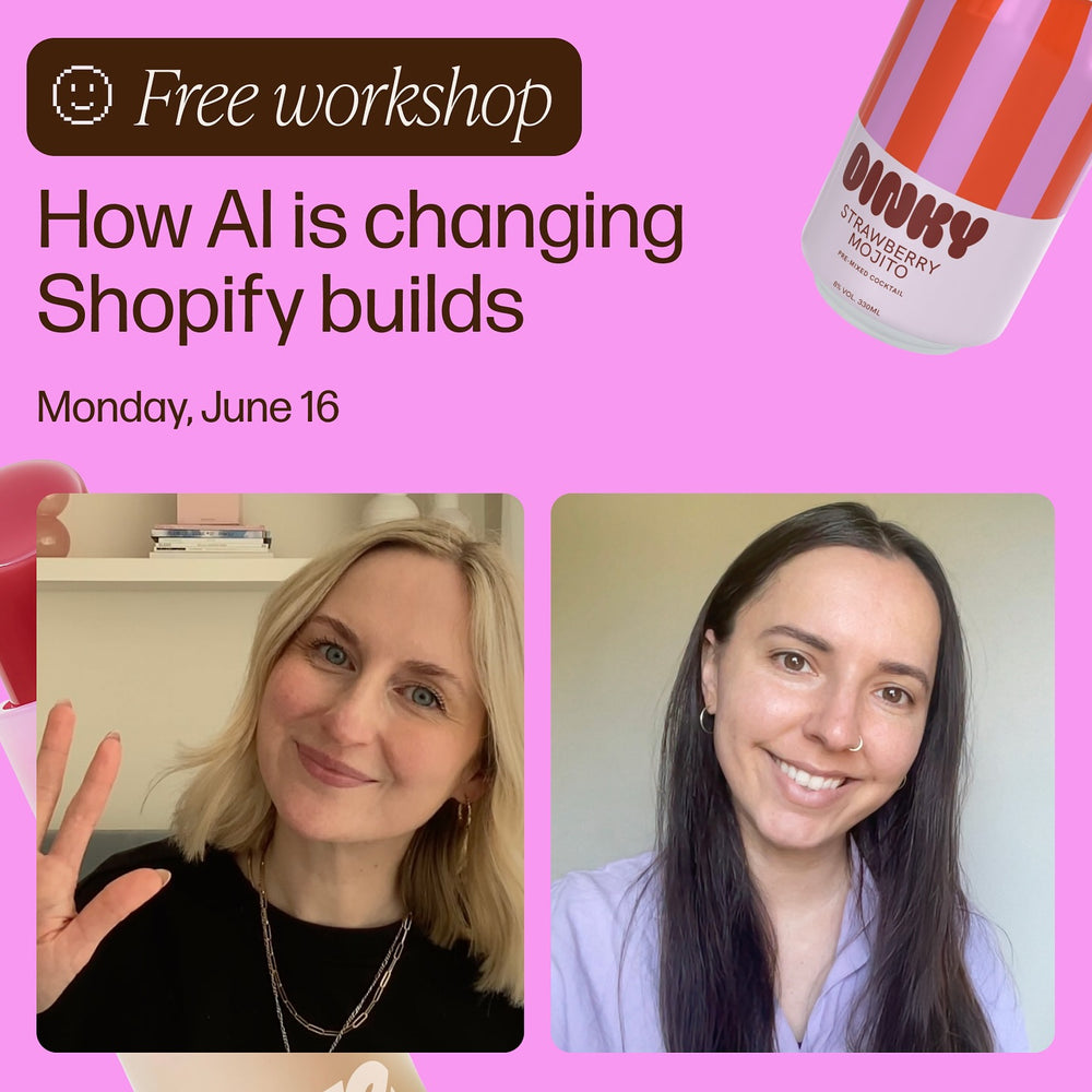 Free workshop How AI is changing Shopify builds