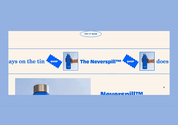 Pre-built Shopify Section Template: Move on Scroll Banner - Luna Templates