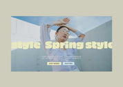 Pre-built Shopify Section Template: Scrolling Marquee Hero Section - Luna Templates