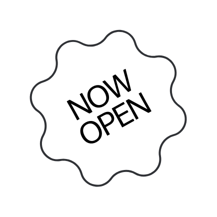 Now Open