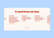 Pre-built Shopify Section Template: Testimonial Review Video Slider - Luna Templates