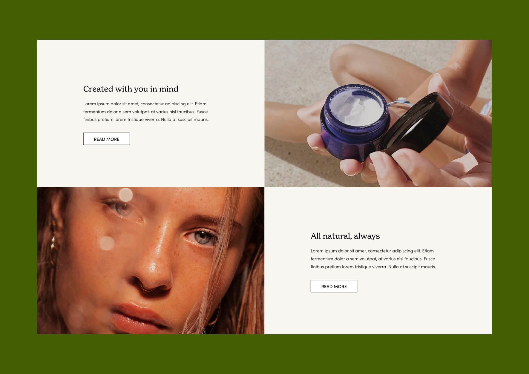 Pre-built Shopify Section Template: Text & Image/Video Split - Luna Templates