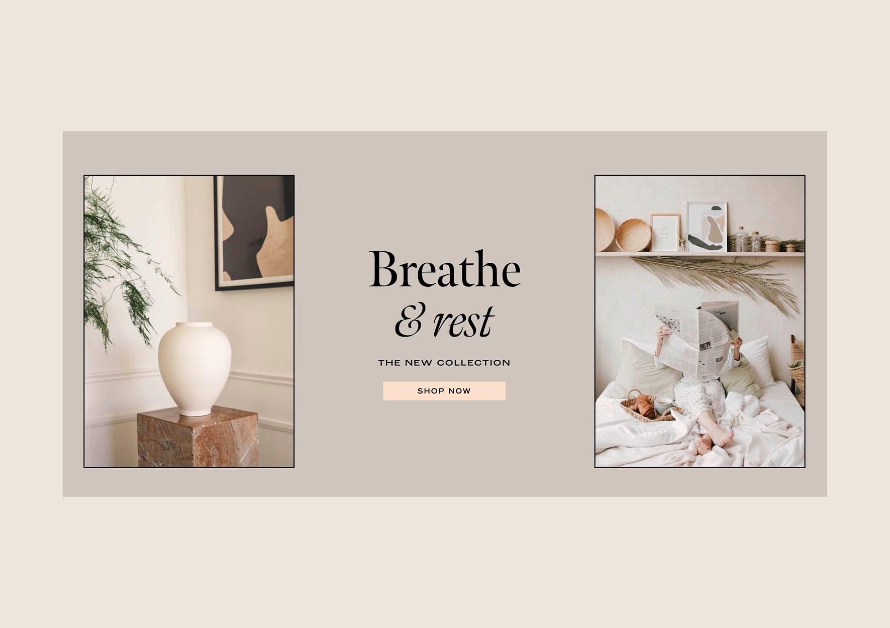 Pre-built Shopify Section Template: Image & Video Block Hero - Luna Templates