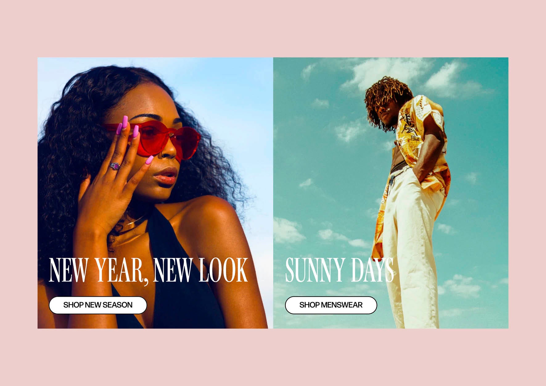Pre-built Shopify Section Template: Clickable Grid Image Blocks - Luna Templates