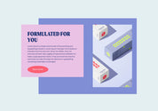 Pre-built Shopify Section Template: Image Video Text Collage - Luna Templates