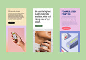 Pre-built Shopify Section Template: Image Video Text Collage - Luna Templates