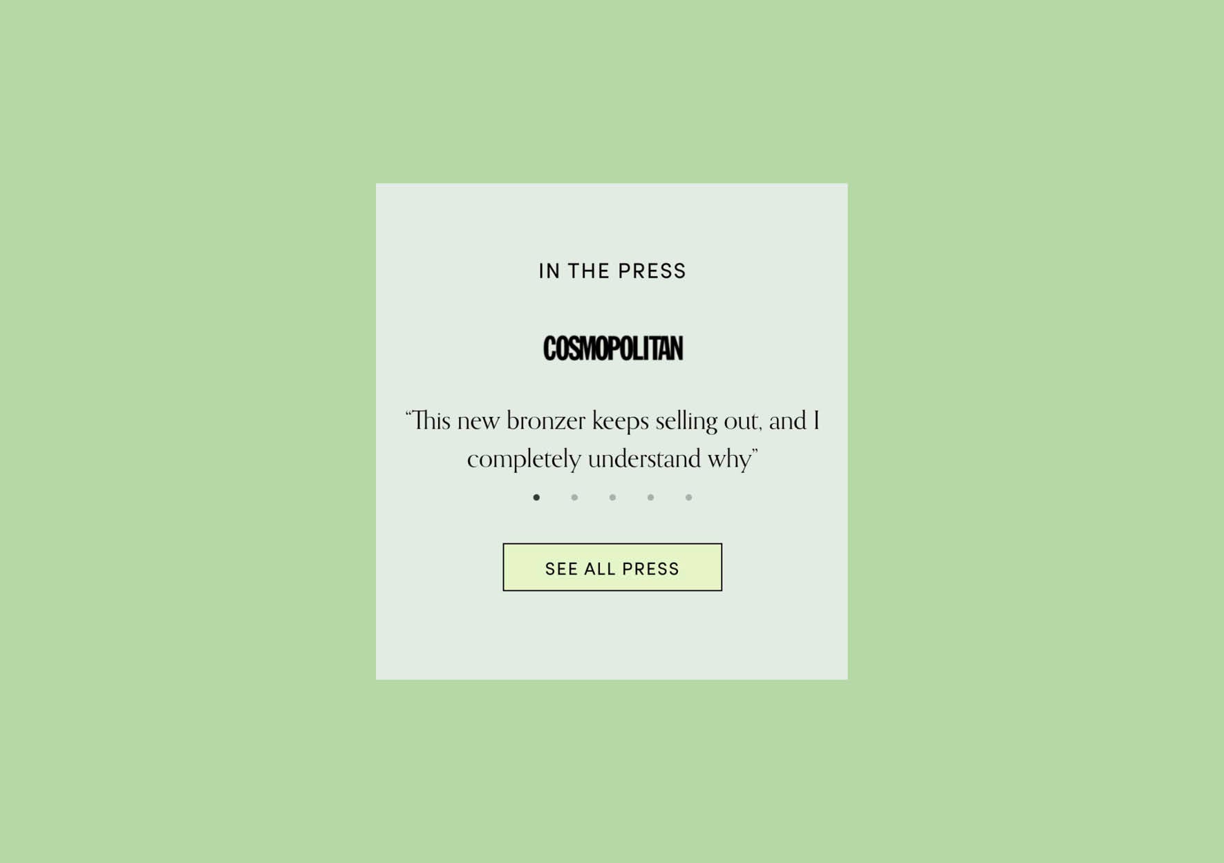Pre-built Shopify Section Template: Interactive Press Logo - Luna Templates