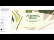 Pre-built Shopify Section Template: Parallax Image Banner - Luna Templates