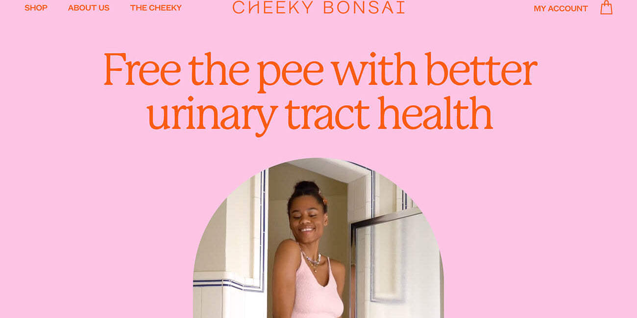 Shopify Website Design Inspiration - Cheeky Bonsai