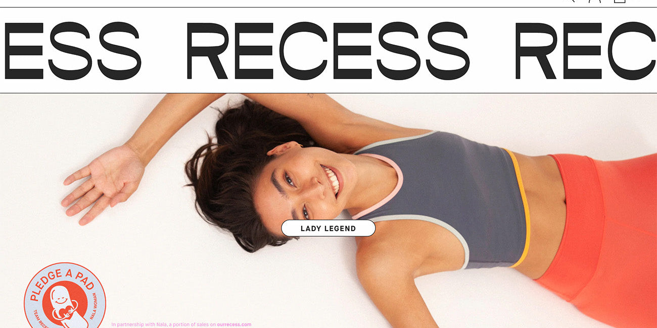 Shopify Website Design Inspiration - Recess