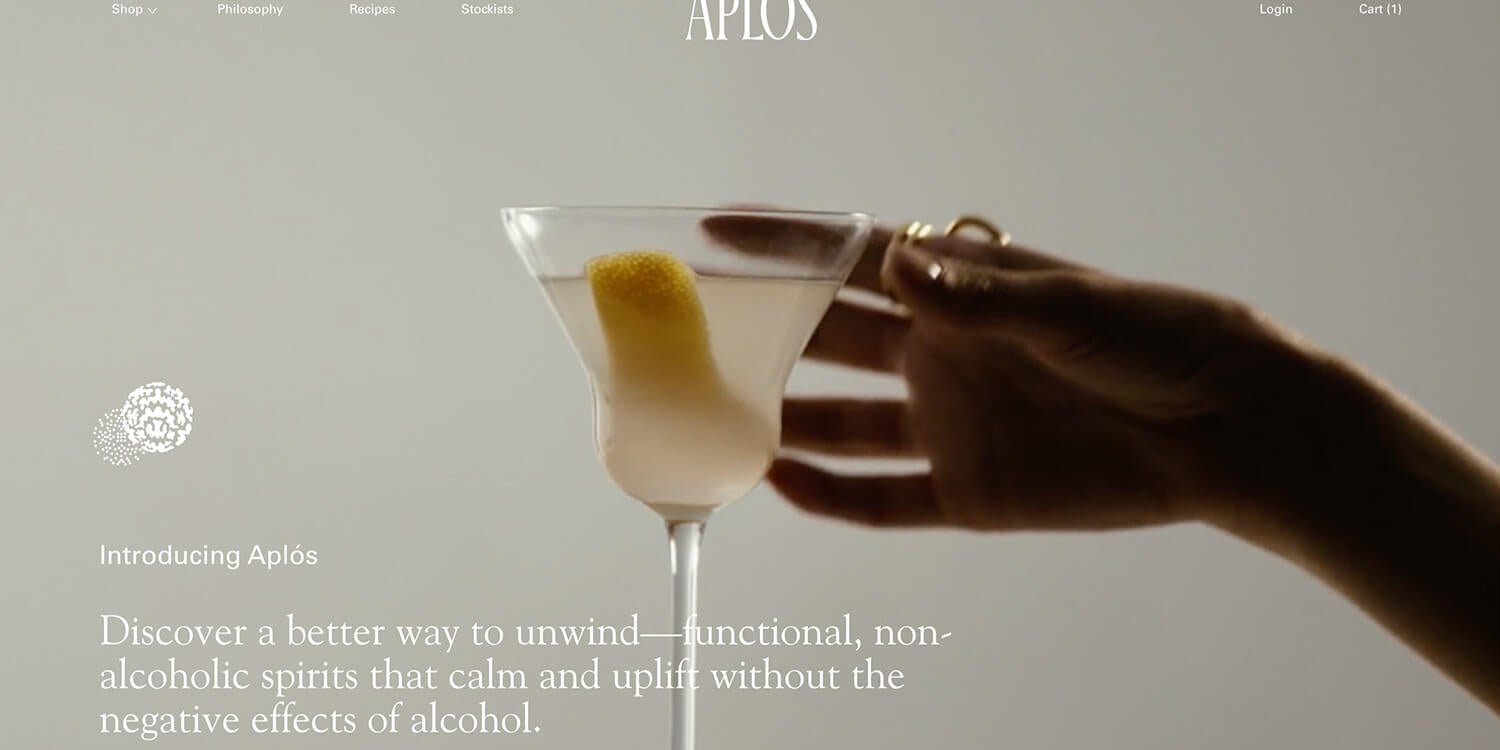 Shopify Website Design Inspiration - Aplós