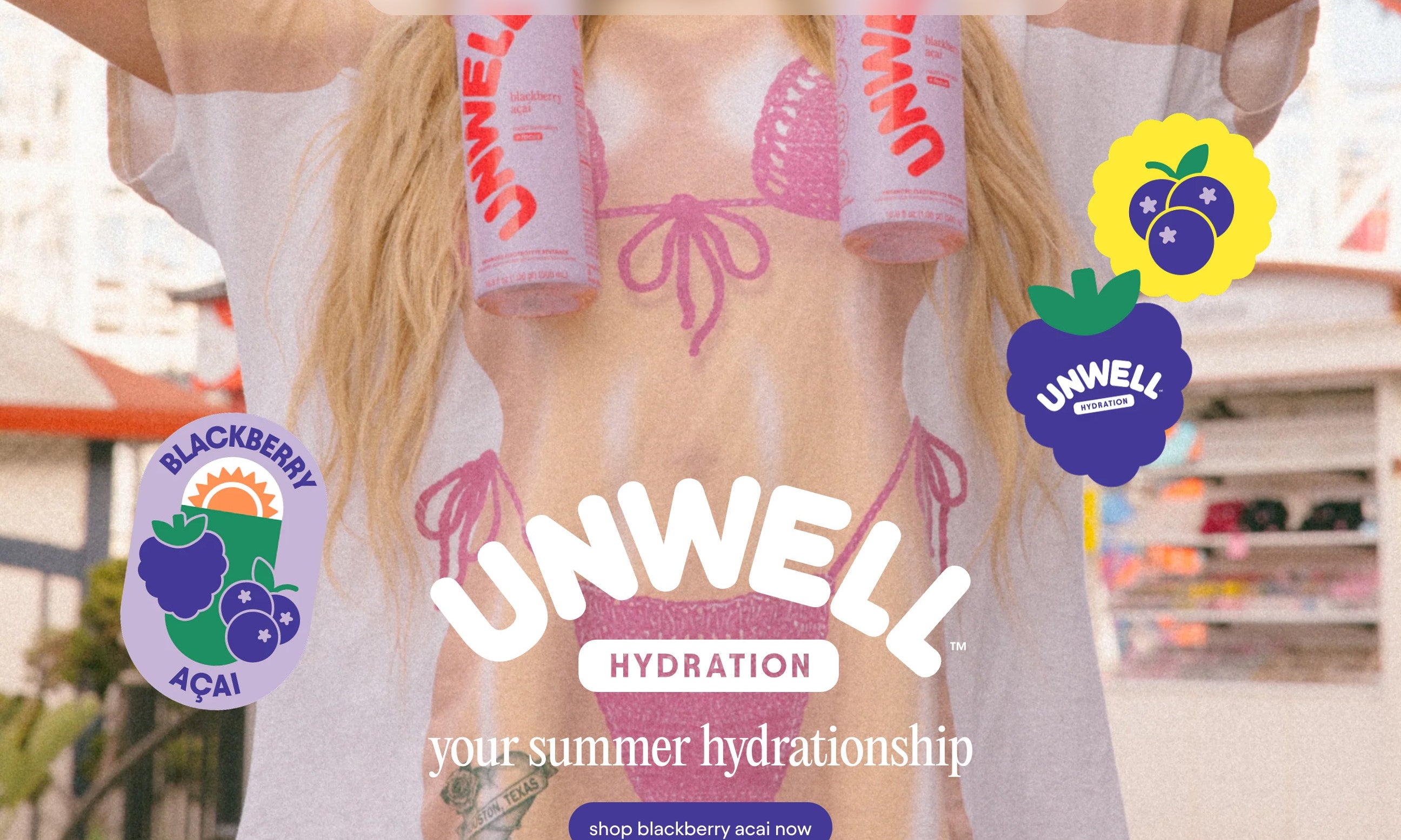 Shopify Website Design Inspiration - Unwell Hydration