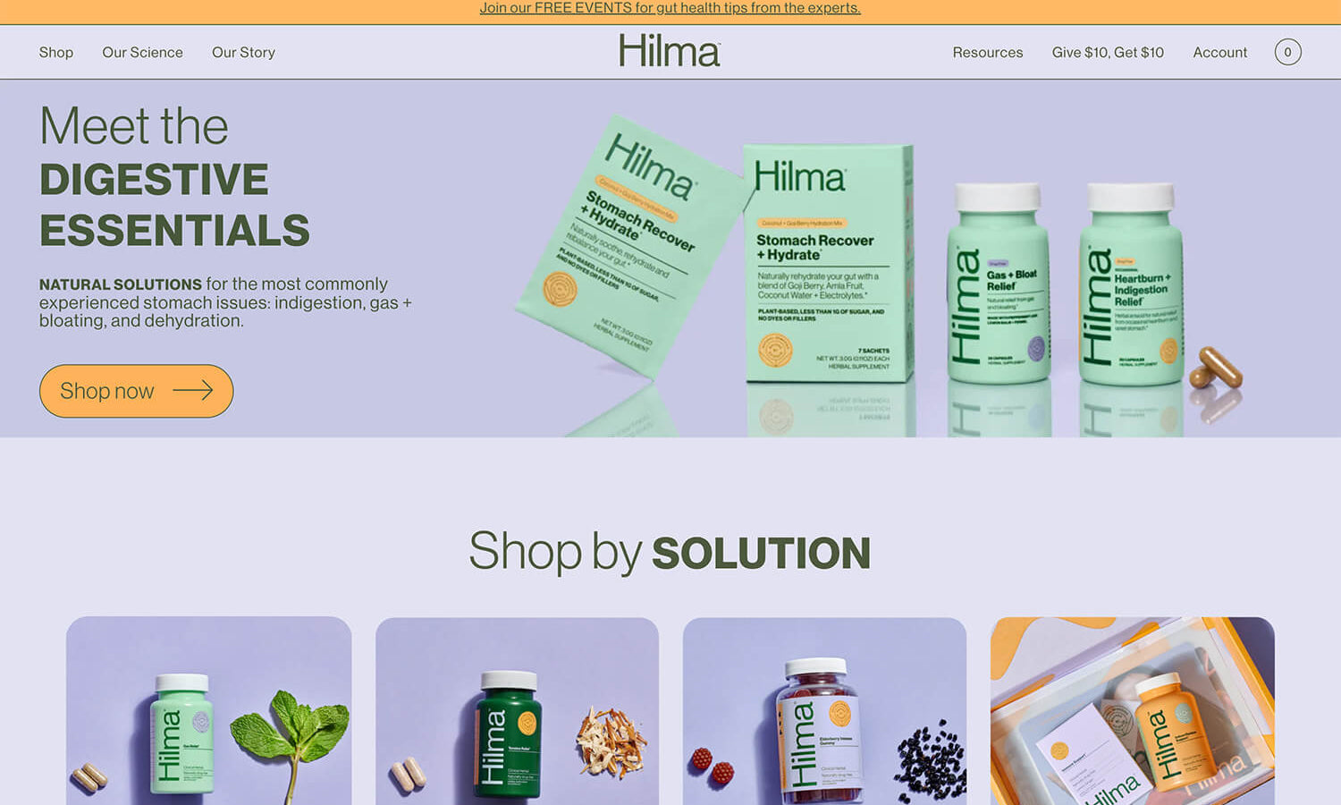 Shopify Website Design Inspiration - Hilma