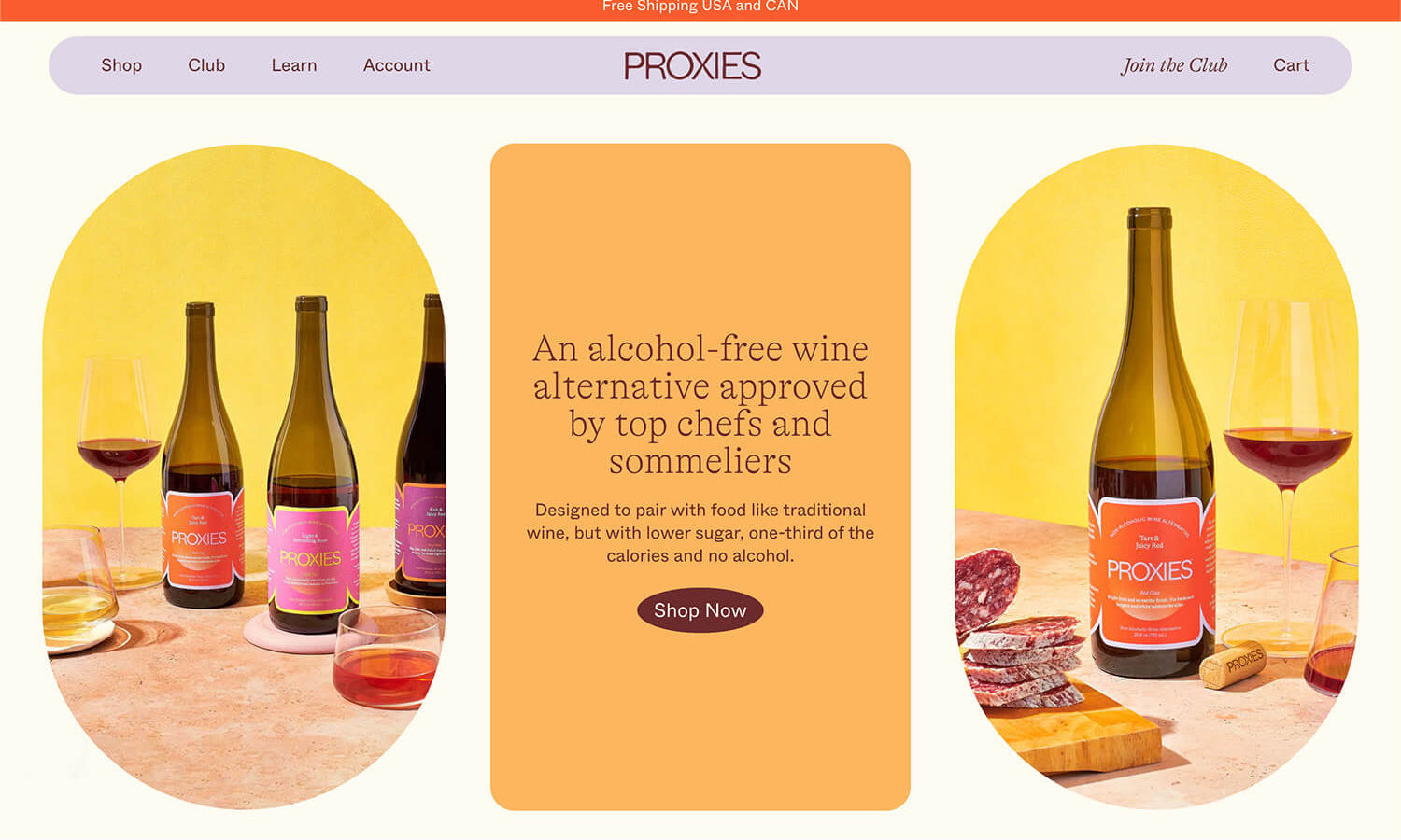 Shopify Website Design Inspiration - Proxies