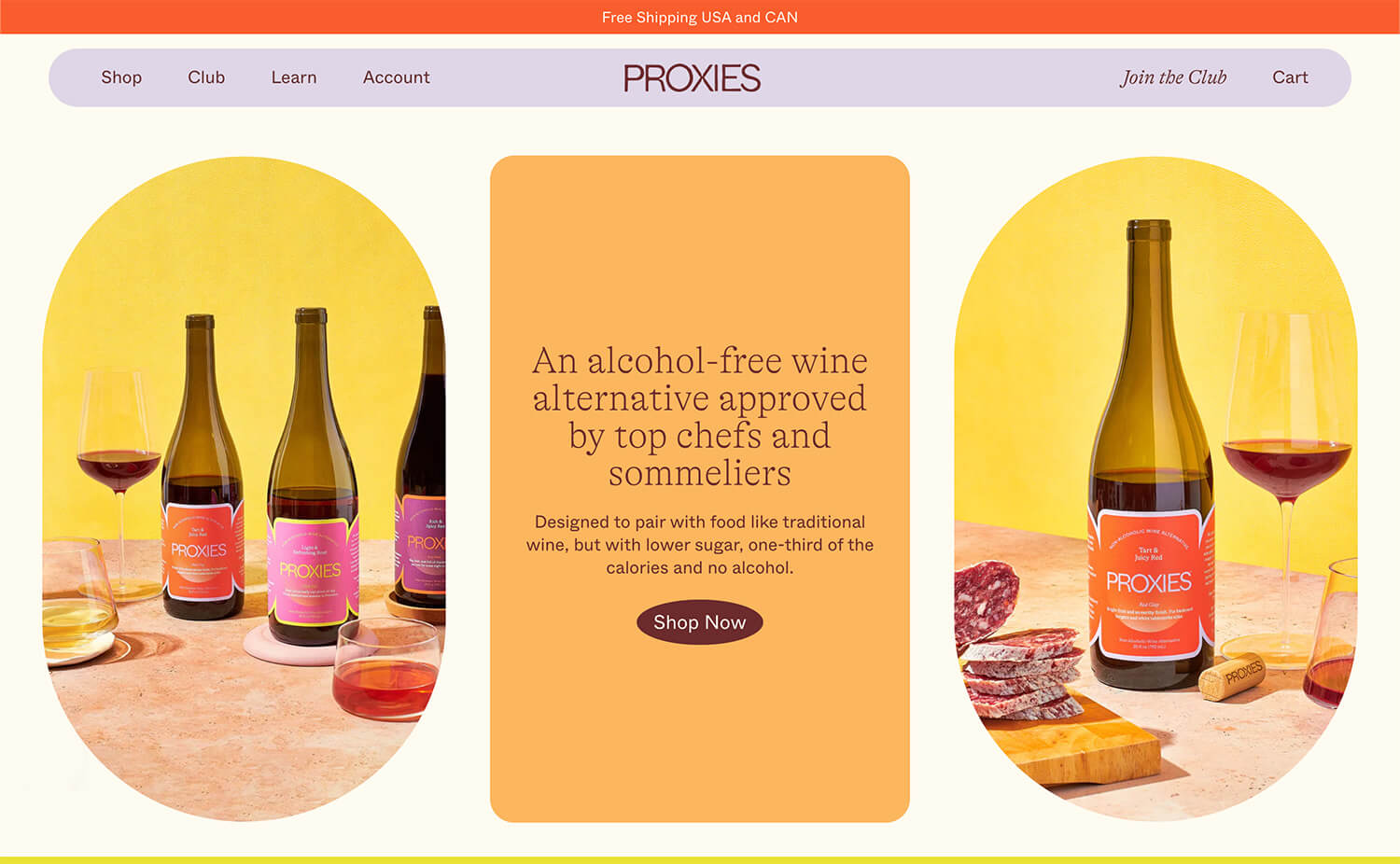 Shopify Website Design Inspiration - Proxies