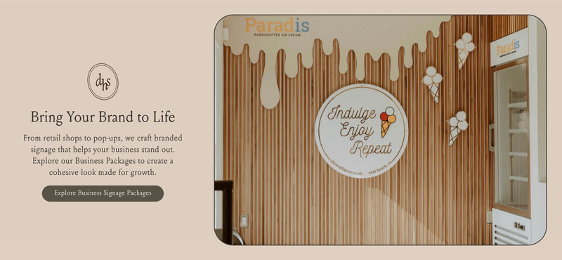 Pre-built Shopify Section Design - Dear Heart Signs - By Bungalow Creative