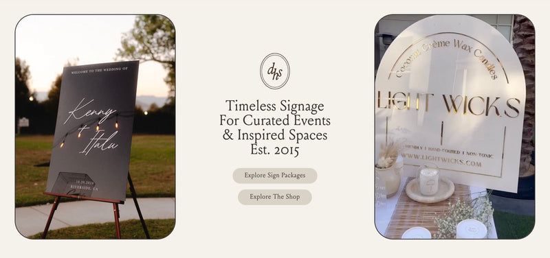 Pre-built Shopify Section Design - Dear Heart Signs - By Bungalow Creative