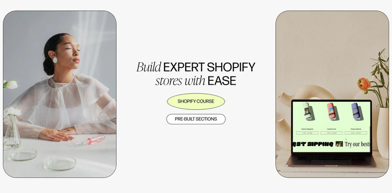 Pre-built Shopify Section Design - Luna Templates