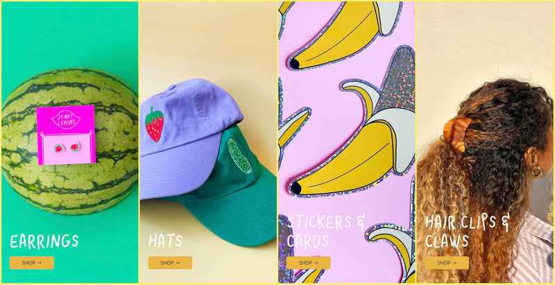 Pre-built Shopify Theme Section Design - Jenny Lemons