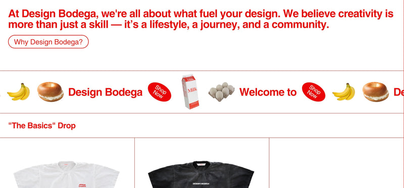 Pre-built Shopify Section Design - Design Bodega