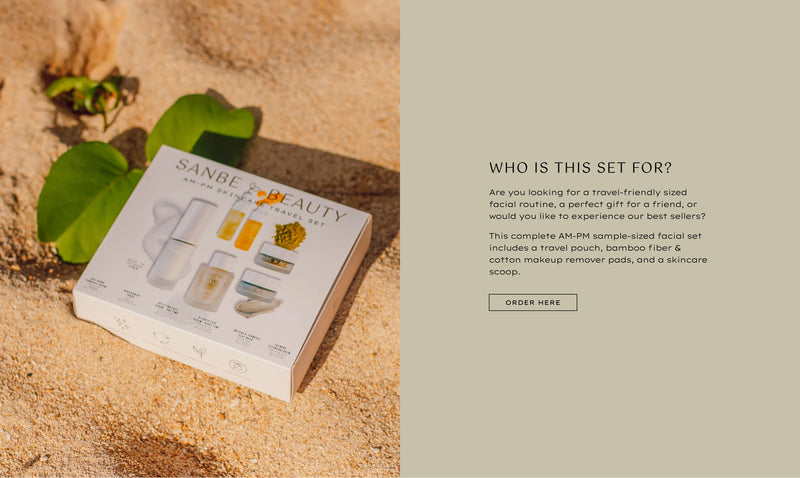 Pre-built Shopify Section Design - Sanbe - By Bungalow Creative