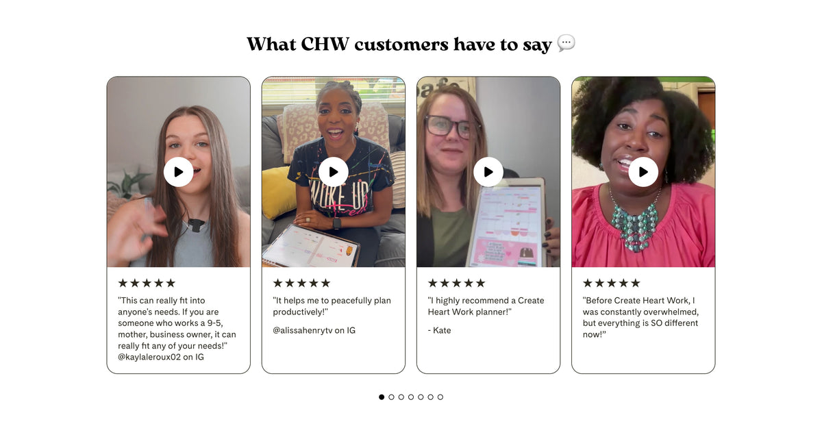 Pre-built Shopify Section: Testimonial Review Video Slider – Luna Templates