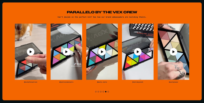 Pre-built Shopify Theme Section Design - Function of Vex - by LARO Studio