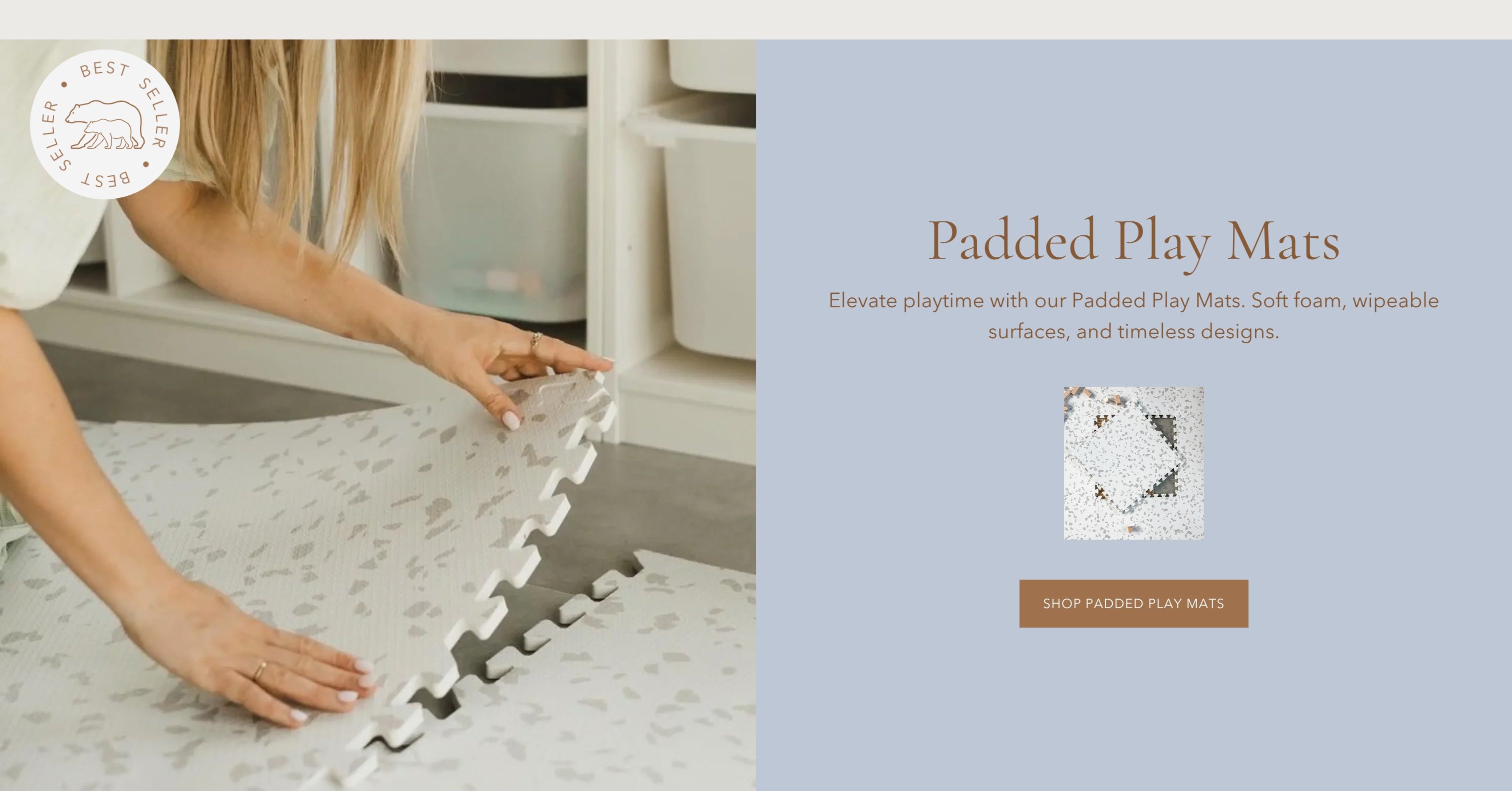 Pre-built Shopify Section: Rotating Sticker with Text – Luna Templates