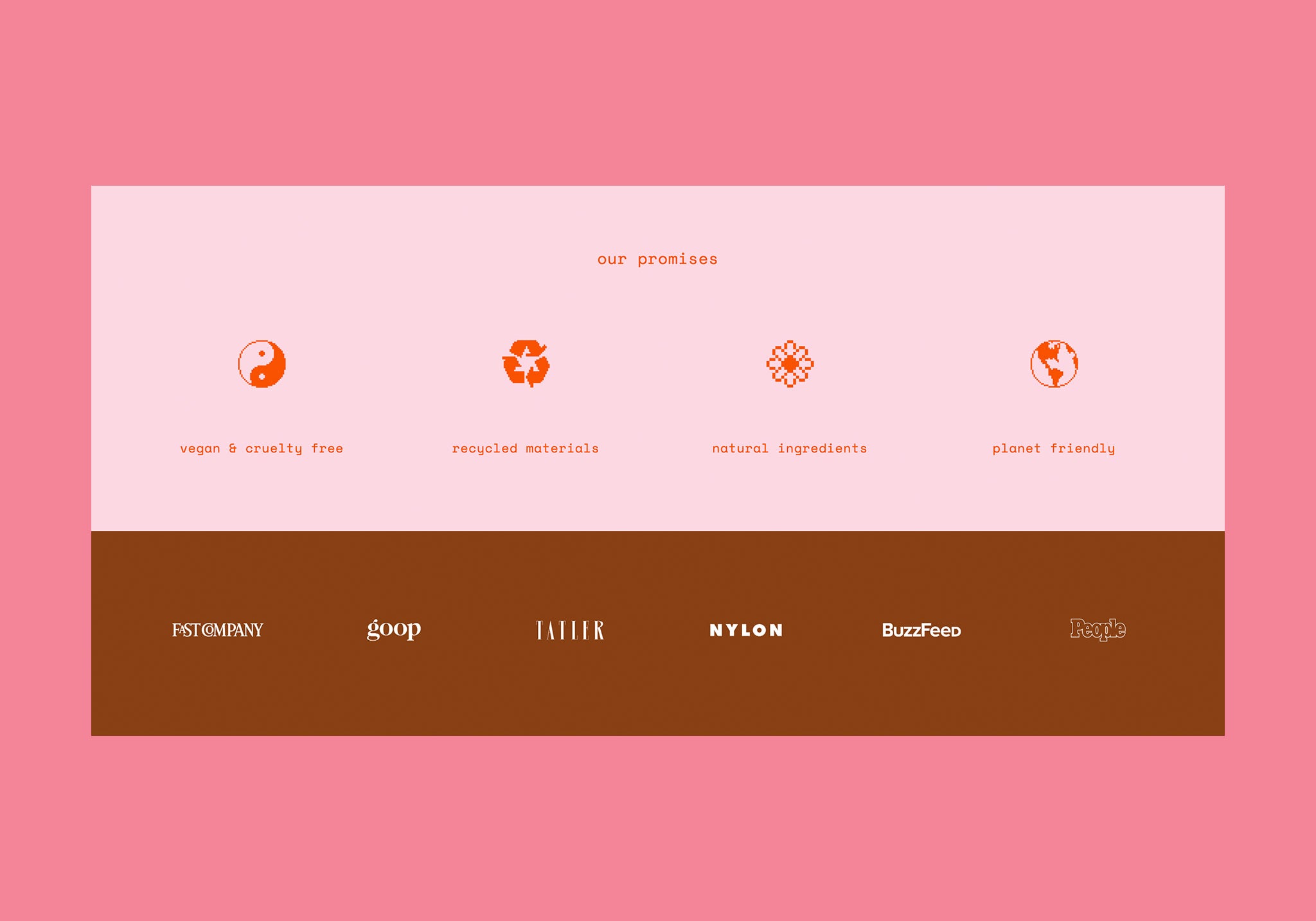Pre-built Shopify Section Template: Icon and Text Grid - Luna Templates