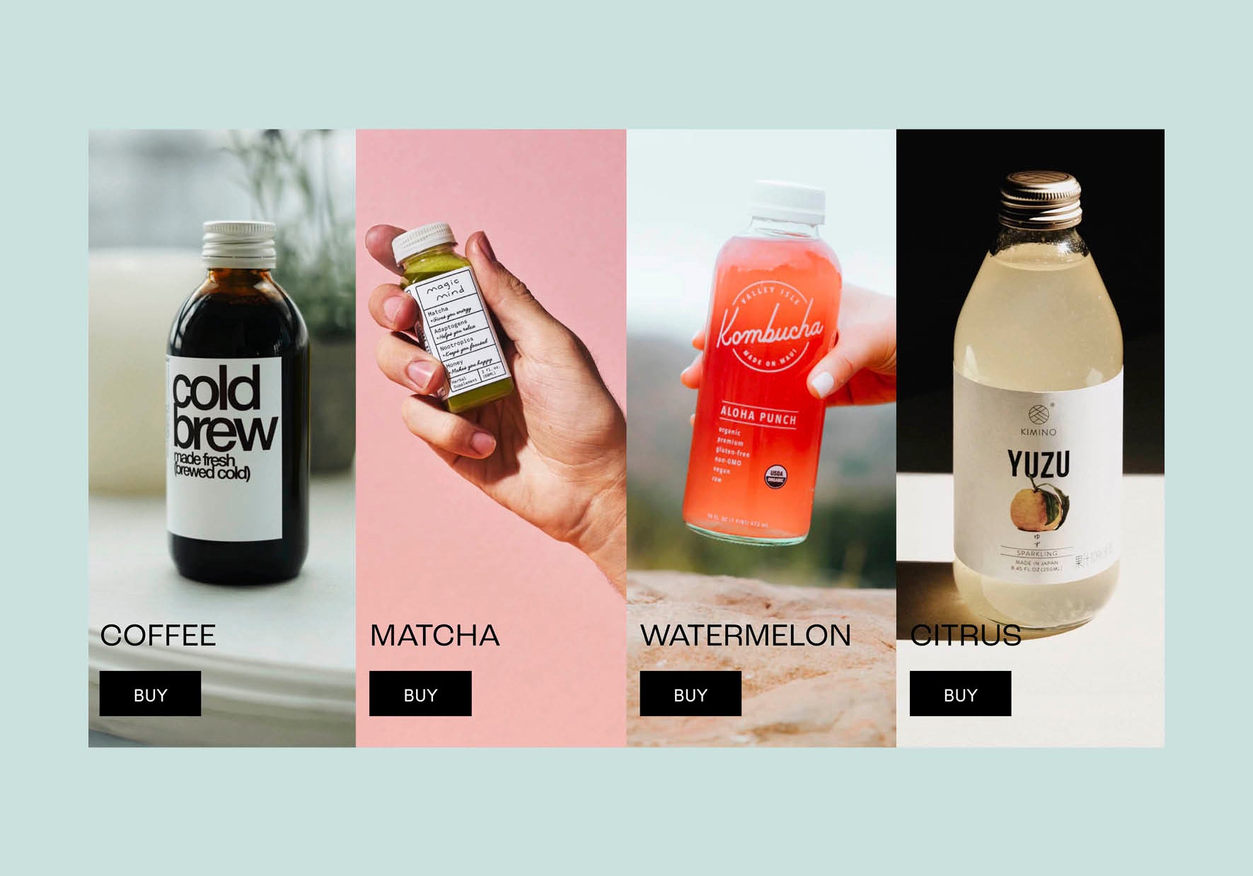Pre-built Shopify Section Template: Clickable Grid Image Blocks - Luna Templates